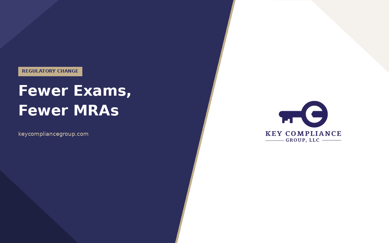 Fewer Exams, Fewer MRAs: Your Program Has to Find Problems First